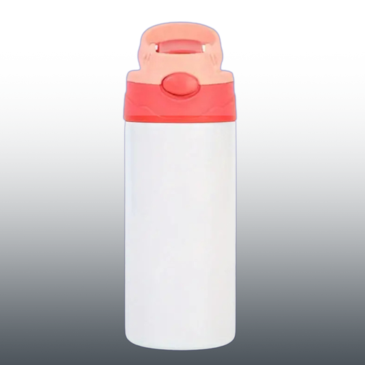 12-OUNCE FLIP TOP TUMBLER SILICONE SPOUT PINK/PINK